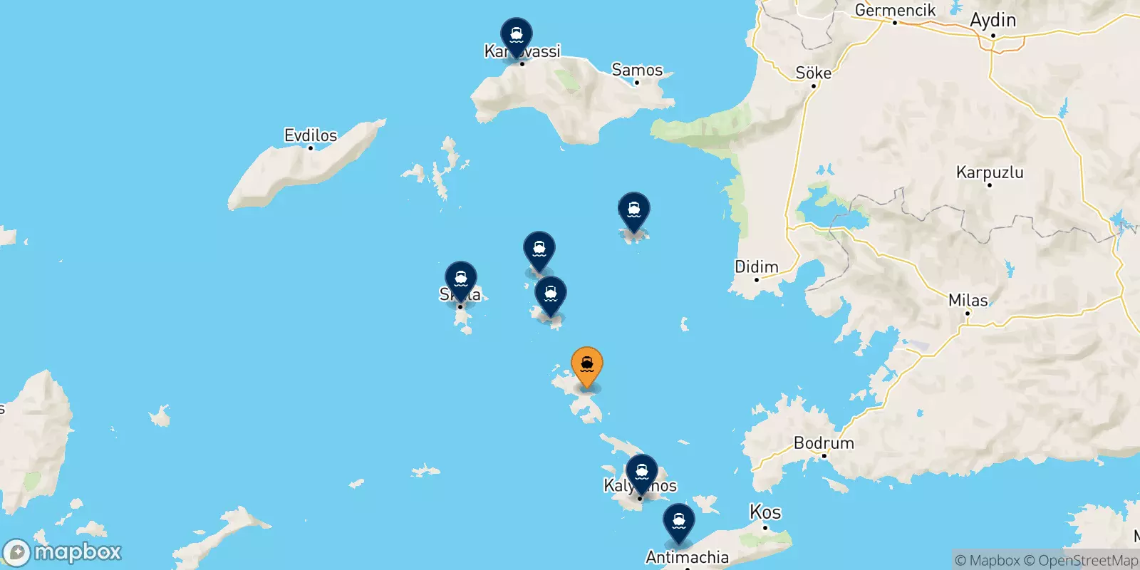 Ferries de Agia Marina (Leros)