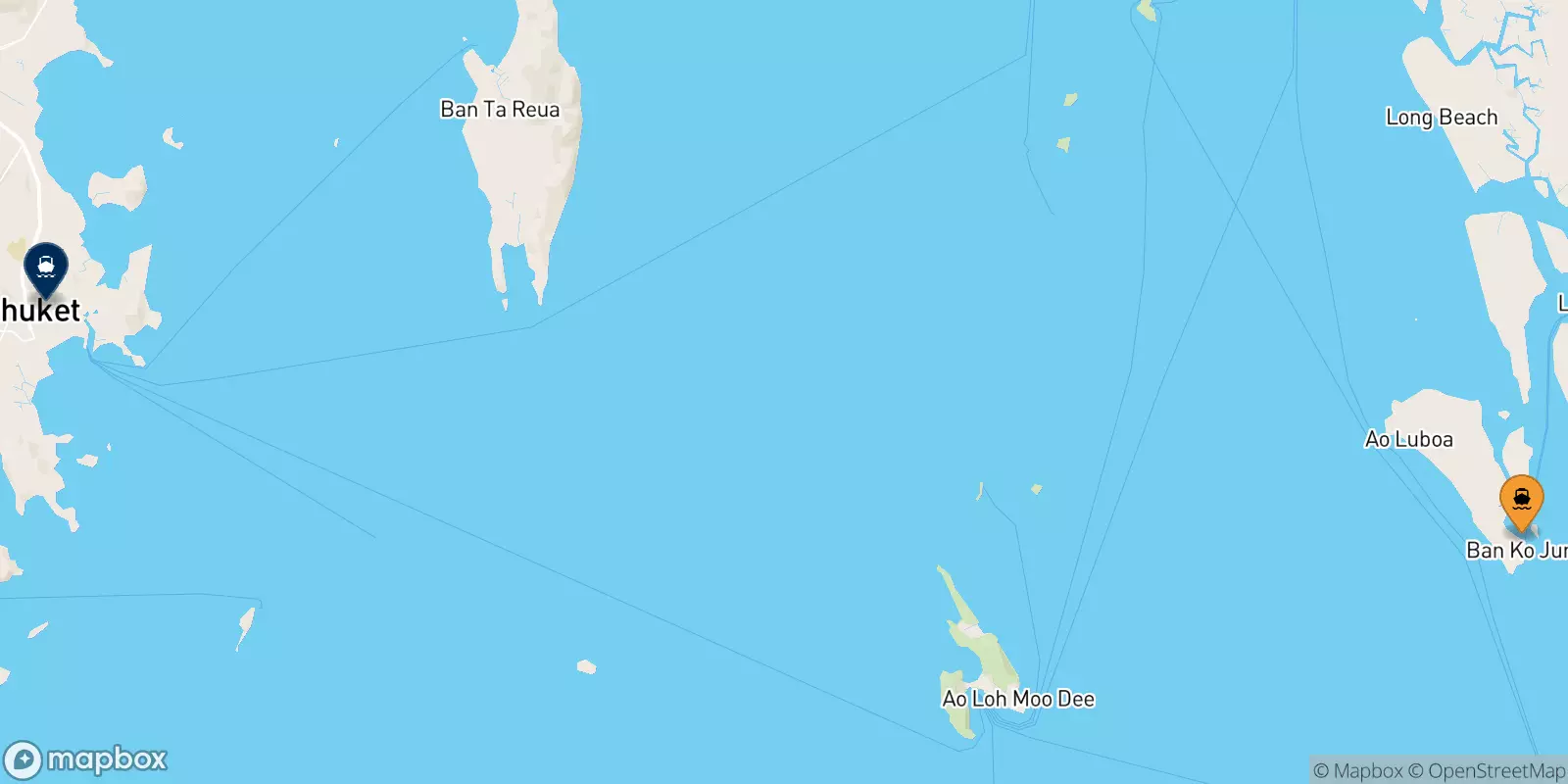 Ferries de Koh Jum a Phuket (Rassada Pier)
