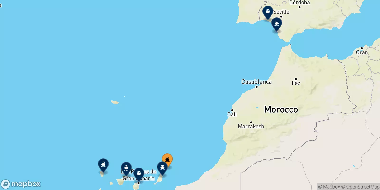 Ferries de Arrecife (Lanzarote)